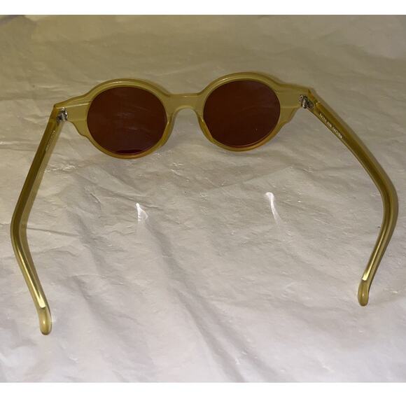 Zerezes Sunglass Round Translucent Yellow With Case - Farm X Zerezes Collab main image 5